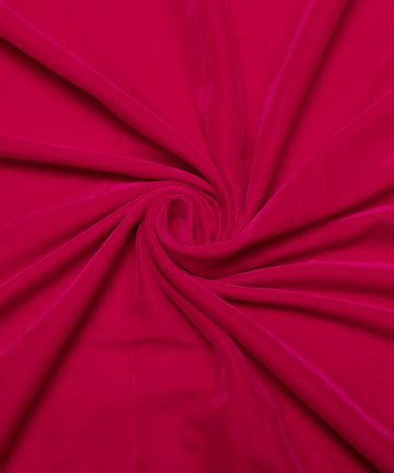 Magenta Velvet Fabric Online